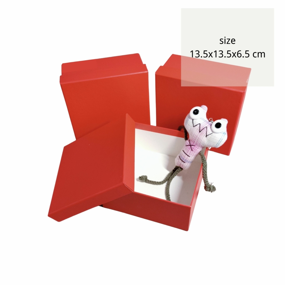 C1176 kocka alakú ajándékdoboz 4/csom