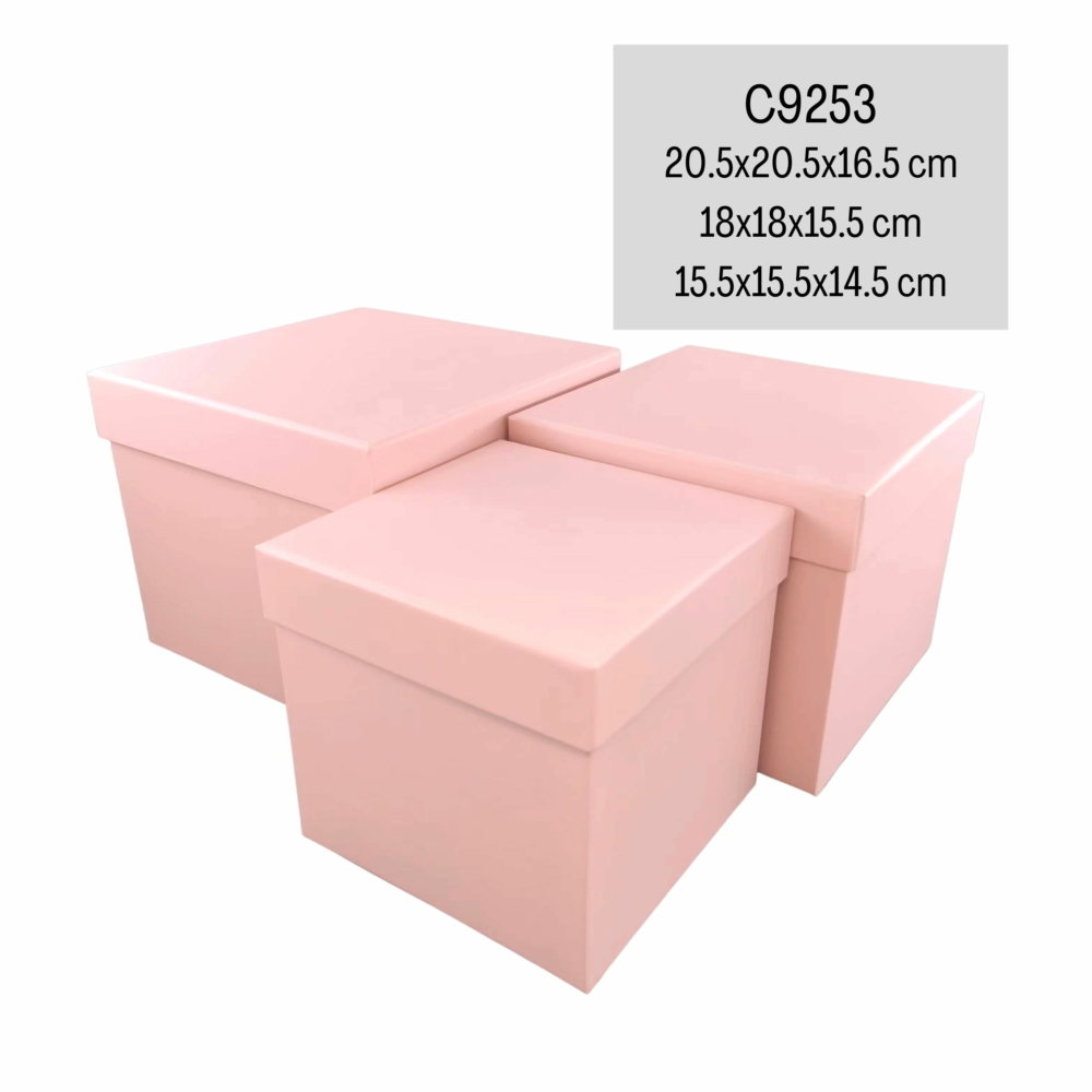 C9253 kocka alakú ajándékdoboz 3