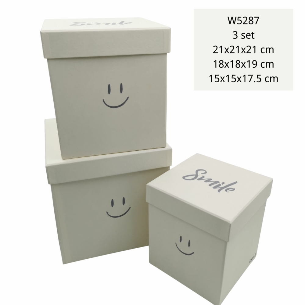 W5287 kocka alakú ajándékdoboz 3