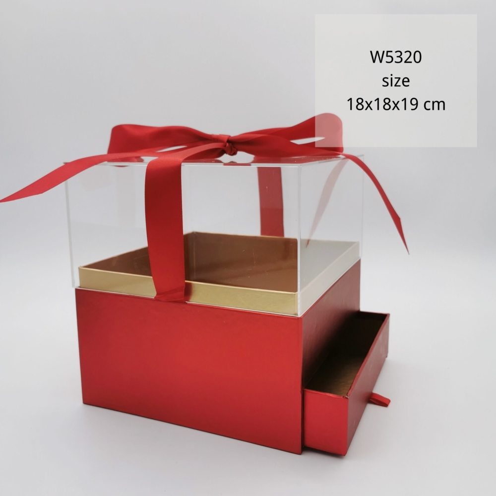 W5320 kocka alakú ajándékdoboz