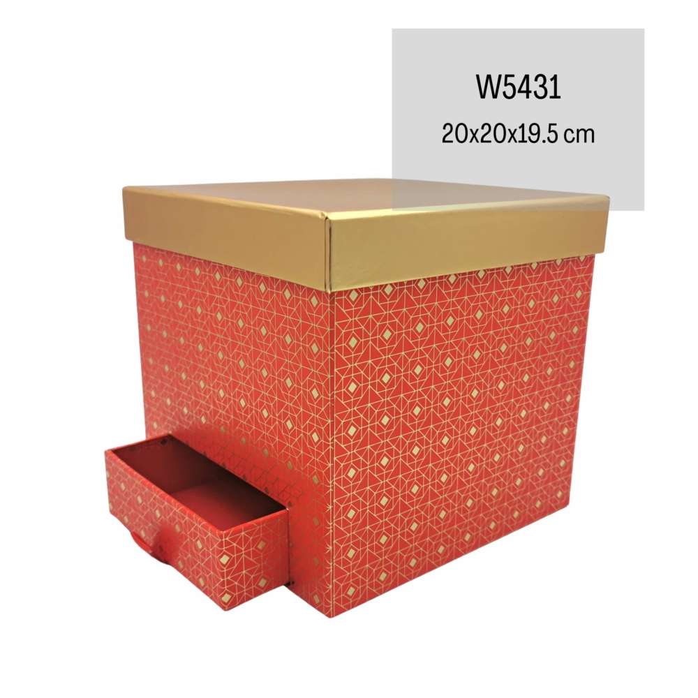W5431 kocka alakú ajándékdoboz