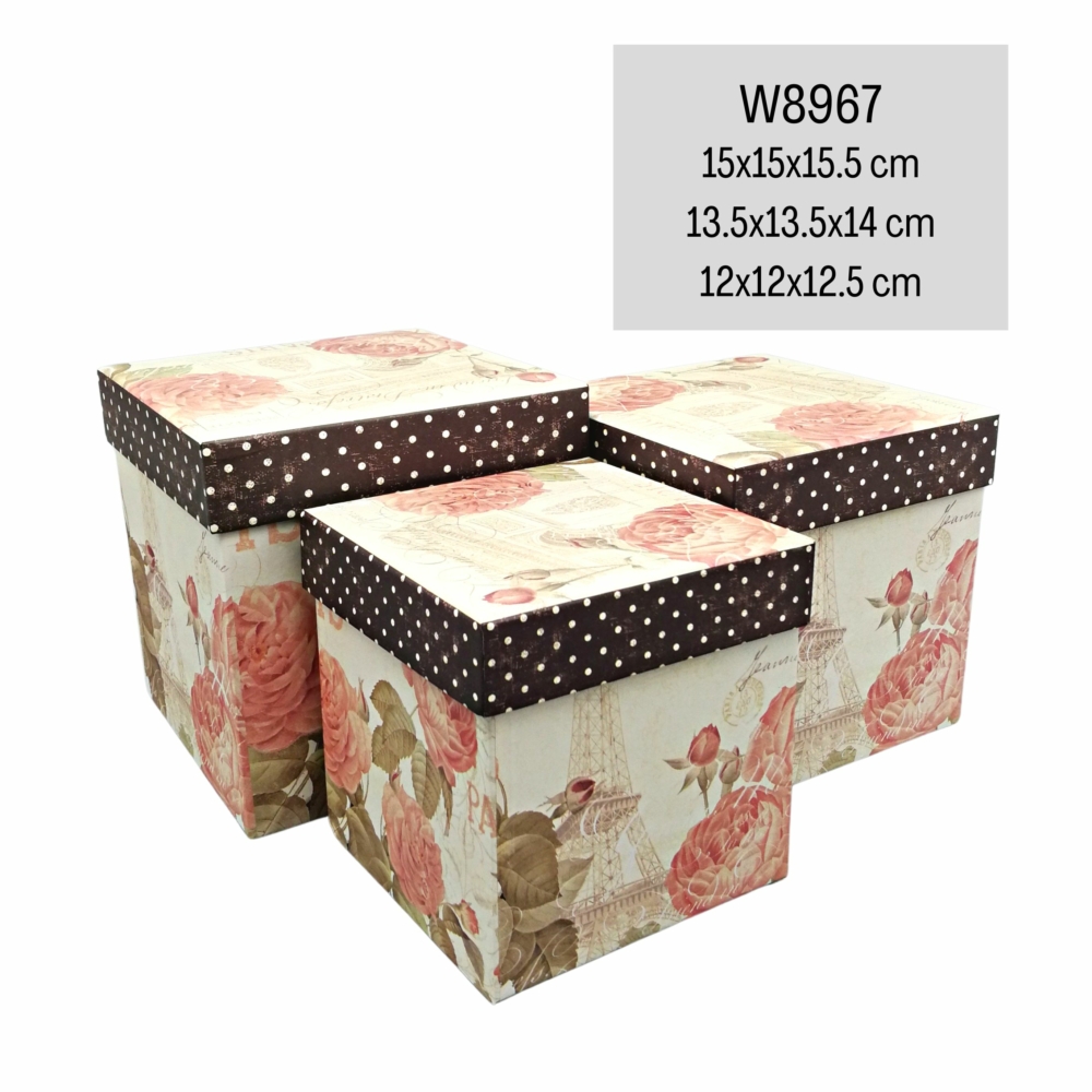 W8967 kocka alakú ajándékdoboz 3