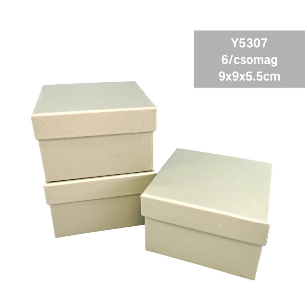 Y5307-1 kocka alakú ajándékdoboz