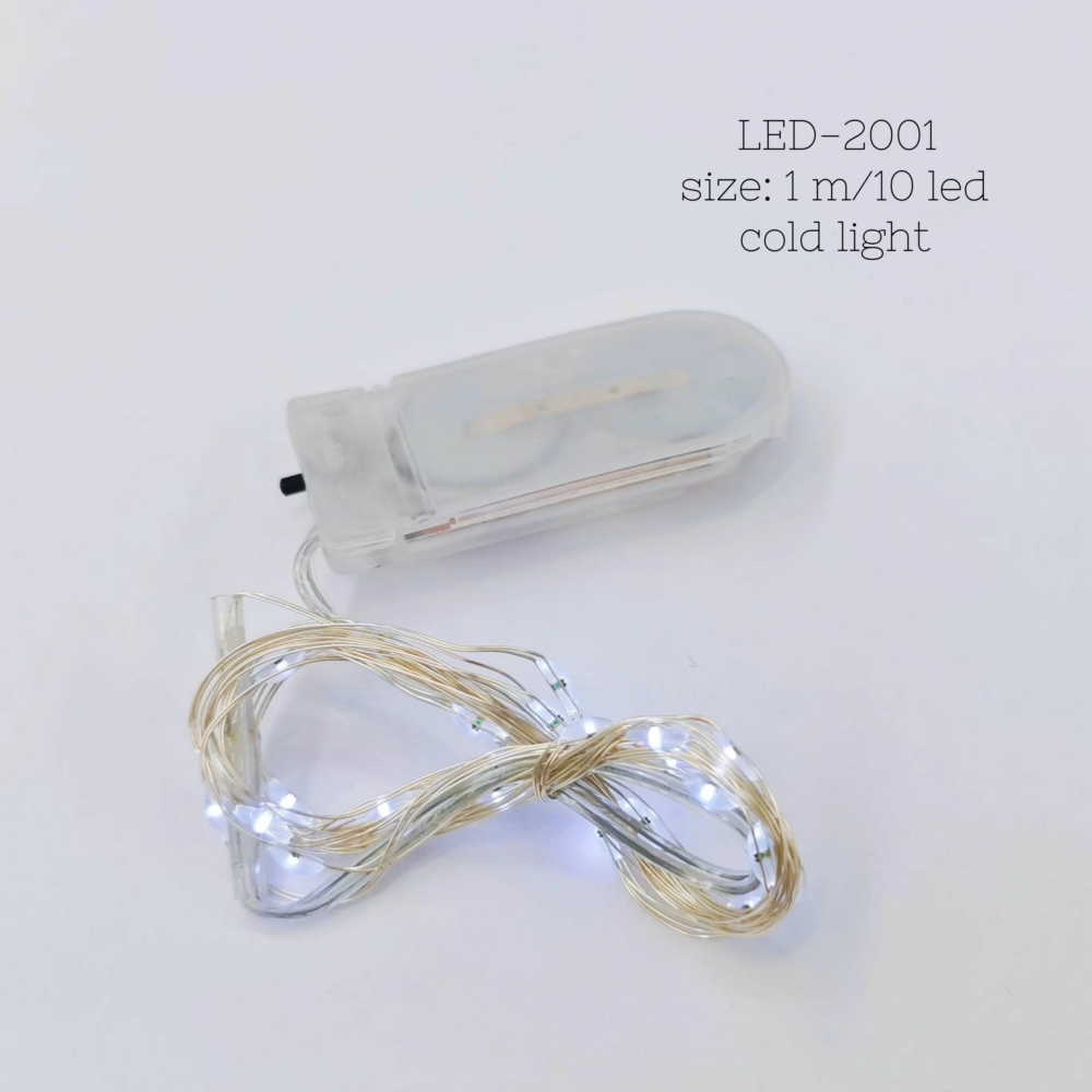LED sor - 1 méteres  hideg fényű