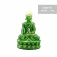 6867-85 zöld  fengshui szobor