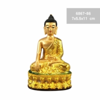 6867-86 arany  fengshui szobor