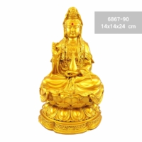 6867-90 arany fengshui szobor